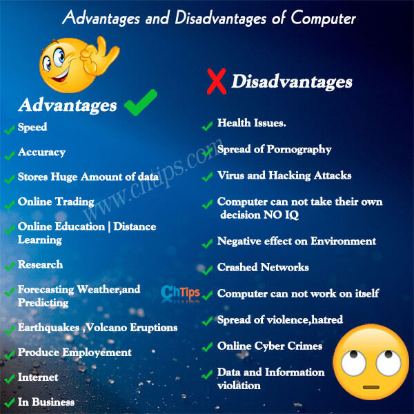 Top 10 Advantages And Disadvantages Of Computer System